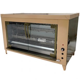 Electric carousel grill universal (loading 40 hens or 1 wild boar) F3kbe 1320x685x760mm, 10.5 kW, 380V