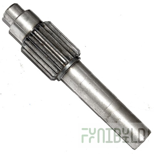 Toothed shaft for whipping machine B