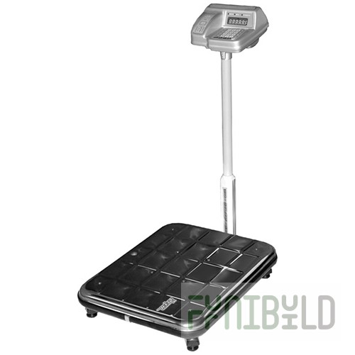 Electronic scales VEU-200S-50/100-ST-D-U/01-23 (600x450x300mm, platform 600x450, with stand, up to 200kg)