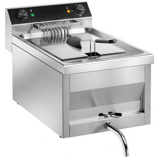 Deep fryer Amitek FC12 (400x700x420mm, 12 l, 9 kW, 380 V) 1 capacity