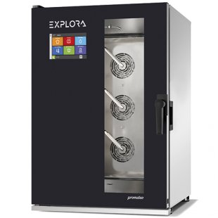 Convection oven PIRON PF1710 EXPLORA PROMETEO (10 GN1/1 or 600x400, 23.4 kW, 780x850x1180 in)