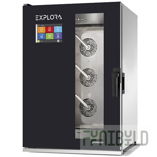 Convection oven PIRON PF1710 EXPLORA PROMETEO (10 GN1/1 or 600x400, 23.4 kW, 780x850x1180 in)