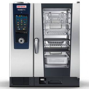 Convection oven RATIONAL iCombi Pro 10-1/1 GAS (850x842x1014 in, 10x1/1GN/20x1/2 GN)