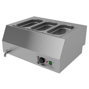 Tabletop thermal bain-marie Gastrolux NTM-065/GN (640x500x270 in, 1.2 kW, 220V)