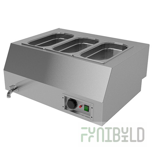 Tabletop thermal bain-marie Gastrolux NTM-065/GN (640x500x270 in, 1.2 kW, 220V)