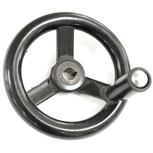 Bowl lifting handle for whipping machines