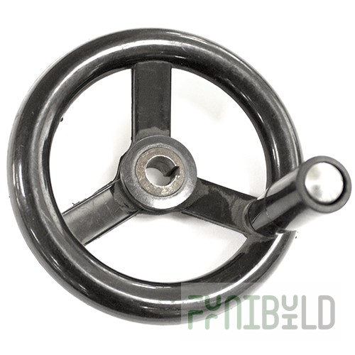 Bowl lifting handle for whipping machines