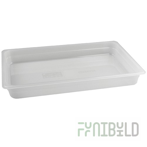Gastronorm container without lid p/p GN 1/1, H-65, 530x325x65mm, (transparent plastic) 422107301, in pack. 7 pcs.
