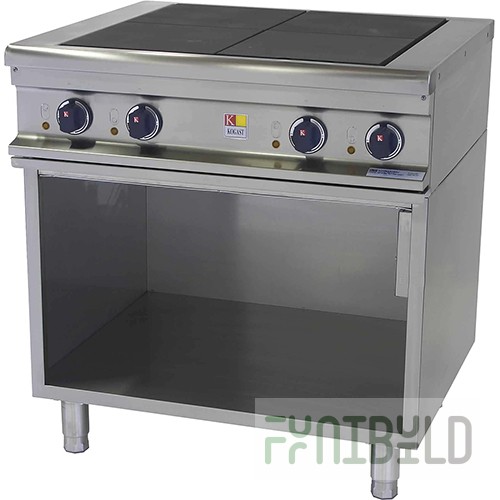 Stove 700ser Kovinastroj (4 burners) ES-T47/P 55824 (800x700x900, 380V, 10kW, on an open stand)