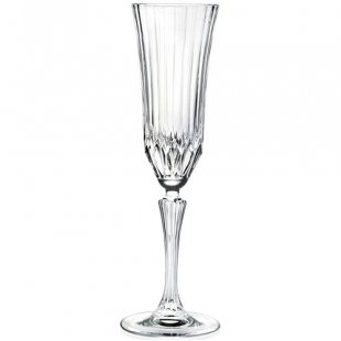 Champagne flute glass 180ml RCR Style Italy