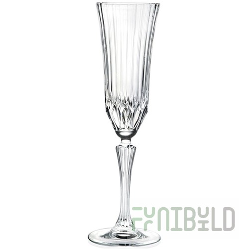 Champagne flute glass 180ml RCR Style Italy