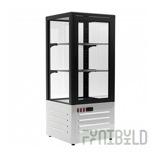 Medium-temperature confectionery cabinet D4 VM 120-1 (R120C beige-brown) 480x460x1100 2 shelves 380x405, t=+6+12