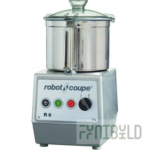 Cutter ROBOT COUPE R6 (350x280x520 in, 1.3 kW, 380V)