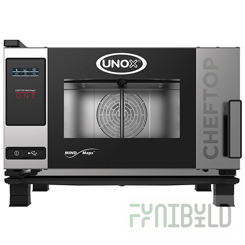 Combi steamer UNOX XEVC-0311-E1RM(750x783x538 in, 220/380V, 5 kW, 3 GN 1/1)