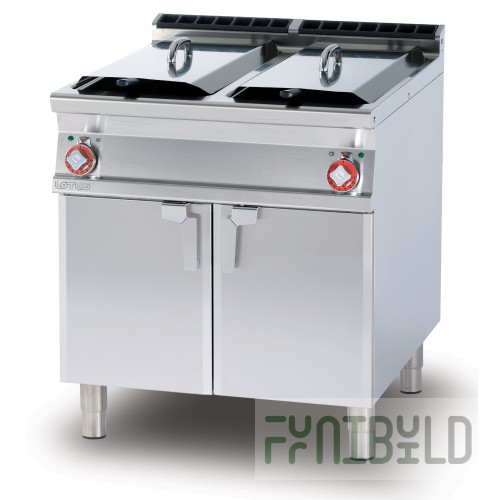 Electric deep fryer LOTUS F2/13-78ET (700 series, 2 capacity 13+13 l., 800x705x900 in, 23.9 kW, 380 V