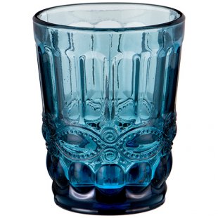 Low glass 284ml d=80mm h=100mm, art. S-02509BINBLUE, 6 pcs. in pack.