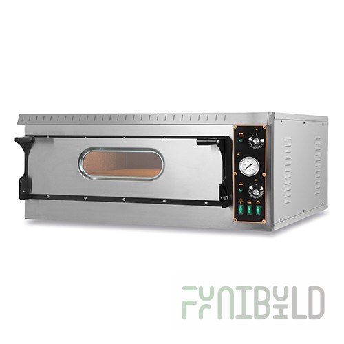 Electric pizza oven Resto Italia TL 4 BIG (960x980x400mm, 6 kW, pizza diameter 36 cm, 1 section)