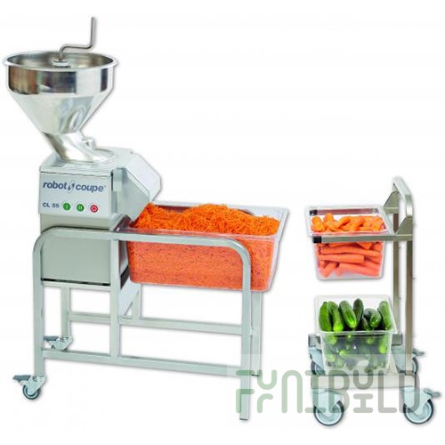 Vegetable cutter ROBOT COUPE CL55 workstation (865x396x1272 in, 1.1 kW, 400V)