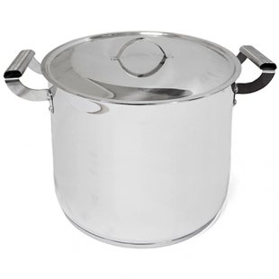 Saucepan (stainless steel) 40.0 l, with 1 bottom art. 1C-2595 ASHA, 1 pc. in pack.