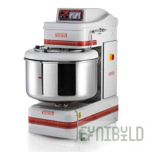 Spiral yeast dough mixer Sigma Silver 50 (530x920x1140mm, 1.9/2.6 kW 380V)