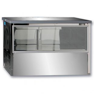 Display case-counter medium temperature cash register 1430x700x860mm, 0...+7C