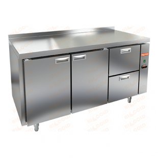 Table with refrigerated cabinet Hicold GN112/TN P (1500x700x850mm, -2...+10 °C)
