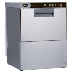 Front-loading dishwasher APACH AF501 (575x605x820mm, 220-380V, 5.5kW, 2 cycles: 40/24 cas/h)