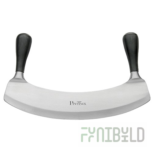 Knife for greens 260 in double semicircular PINTINOX art. 741000EB