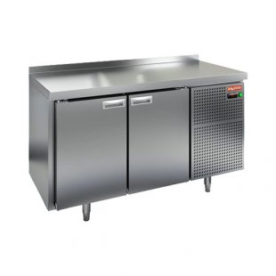 Medium-temperature table V=350l, HICOLD GN 11/TN (-2...+10C, 1390x700x850mm, 2 doors, stainless steel)