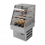 Built-in cooled display case for self-service Gastrolux ВСВ-087/S+(800х700х1140 in, 0.6 kW, 220V)