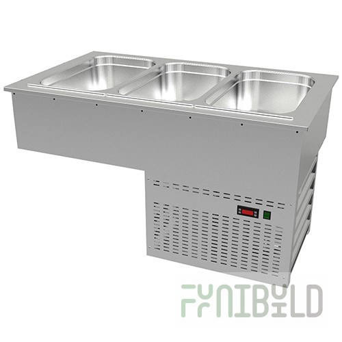 Built-in cooled bath for GN Gastrolux VOV-106/GN (1085x640x592 in, 0.2 kW, 220 V)