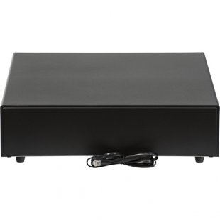 Cash drawer ATOL CD-410-B black, 410x415x100, 24V, for Shtrikh-FR