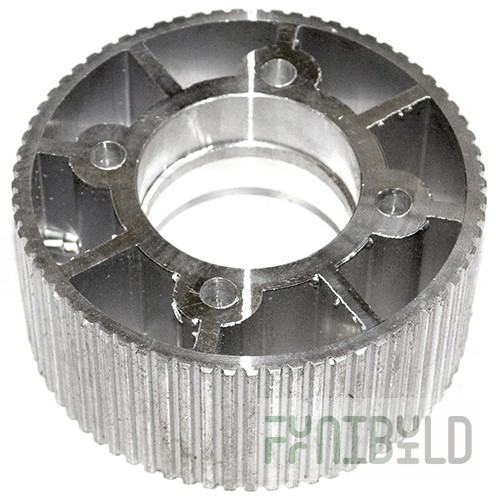 Belt pulley for dough mixing machine HS