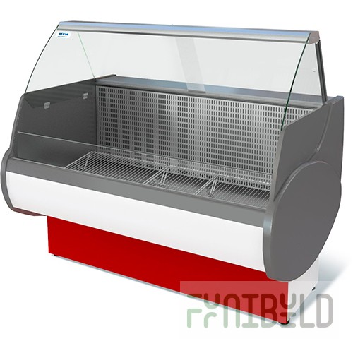 Low-temperature display case 1180x970x1185mm, Tair VKhN-1.2, -13...0 C, 0.7 sq.m