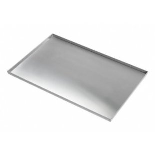 TECHNICOAT aluminum baking tray, flat 600x400x200mm (4 sides 90°; thickness 1.5mm)