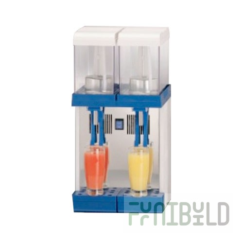 Juice cooler Cab Luke 2X6L (300x300x600mm, 2x6L, +2...+9°С)