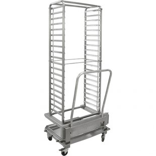 Roll-in trolley for combi steamer TSh-PK for 20 levels (20 GN1/1, 740x600(720)x1785mm)