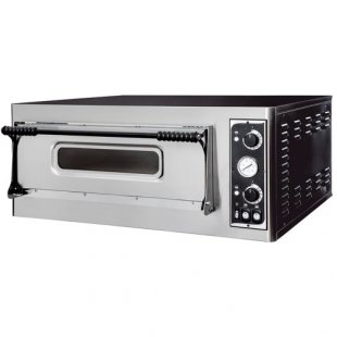 Pizza oven ITPIZZA MS4 (975x920x415mm, 1 chamber 660x660x140mm, 4.7 kW, 380V)