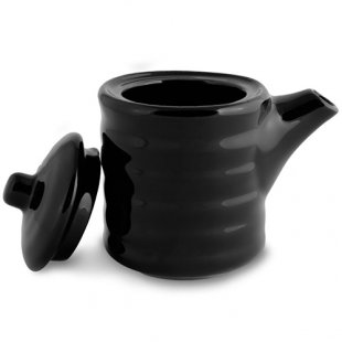 Sauce boat 150 ml black ceramics art.23589/PT211