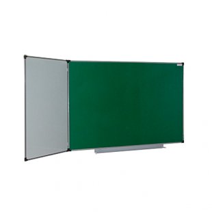 Wall board 2-element DK22k chalk/foam. 2250x1000x10 (wing on the left)