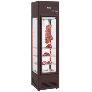 Refrigerated cabinet with high humidity control CARBOMA D4 (glass, brown) (575x600x2185 in.; +2…+12, C; humidity 45…90,%; 200, V; 0.4 kW)