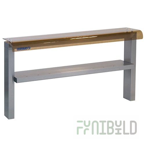 2-tier shelf P-2-1840-02 (1670x375x879mm, lighting in the 1st and 2nd tiers)