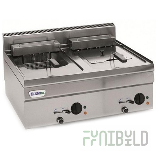 Deep fryer 700 series TECNOINOX FR70E7 616034 (700x700x280 in, 12 kW, 380 V)