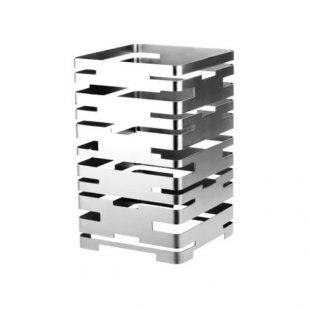 Buffet base square 250x250x400mm, stainless steel, art. 00413