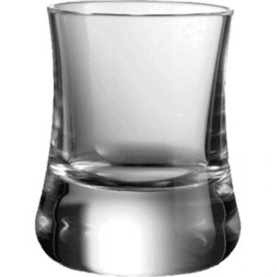 Shot glass 50ml d=48/53 h=69mm; transparent “Club” art.1080722, 6 pcs. in pack.