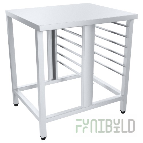 Stand for combi steamer PK-6V-M 840x700x910(930)mm (6 gastronorm containers)