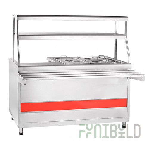 Bain-marie for 1 and 2 dishes, 1 burner EMK-70KMU