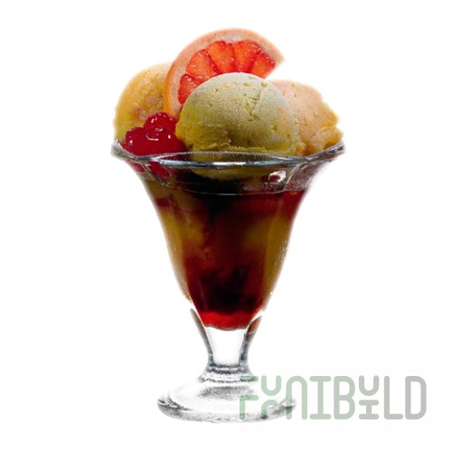 Ice-cream bowl 150ml d=113/70 h=127mm ICE VILLE art.51078/51078 SL, in pack. 6 pcs.