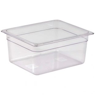 Gastronorm container without lid polycarb. GN 1/2, H-150, 325x265x150mm