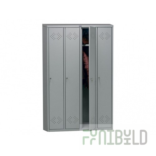 Locker for changing rooms PRAKTIK Standard LS-41 (1830x1130x500)